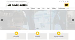 Desktop Screenshot of catsimulators.com